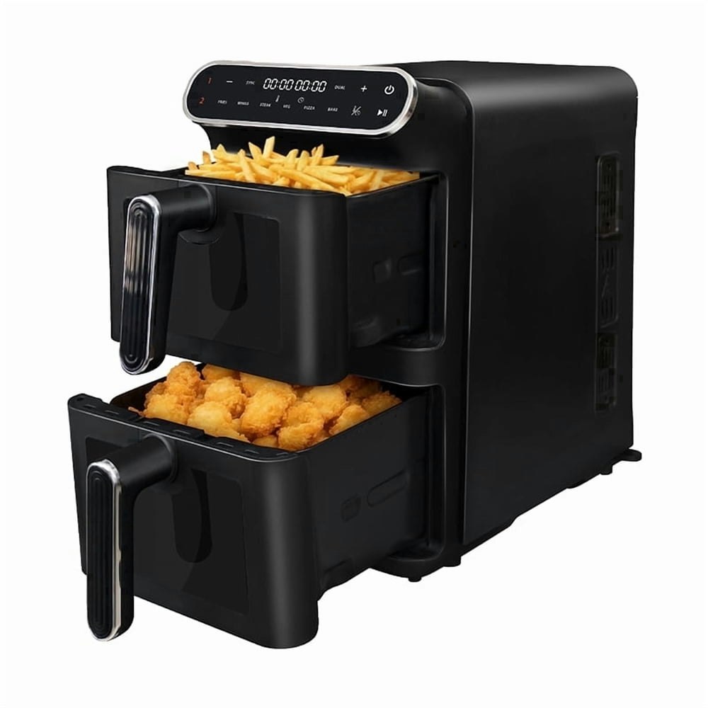 Whallse 11-Quart Dual-Basket Digital Air Fryer: $119.09