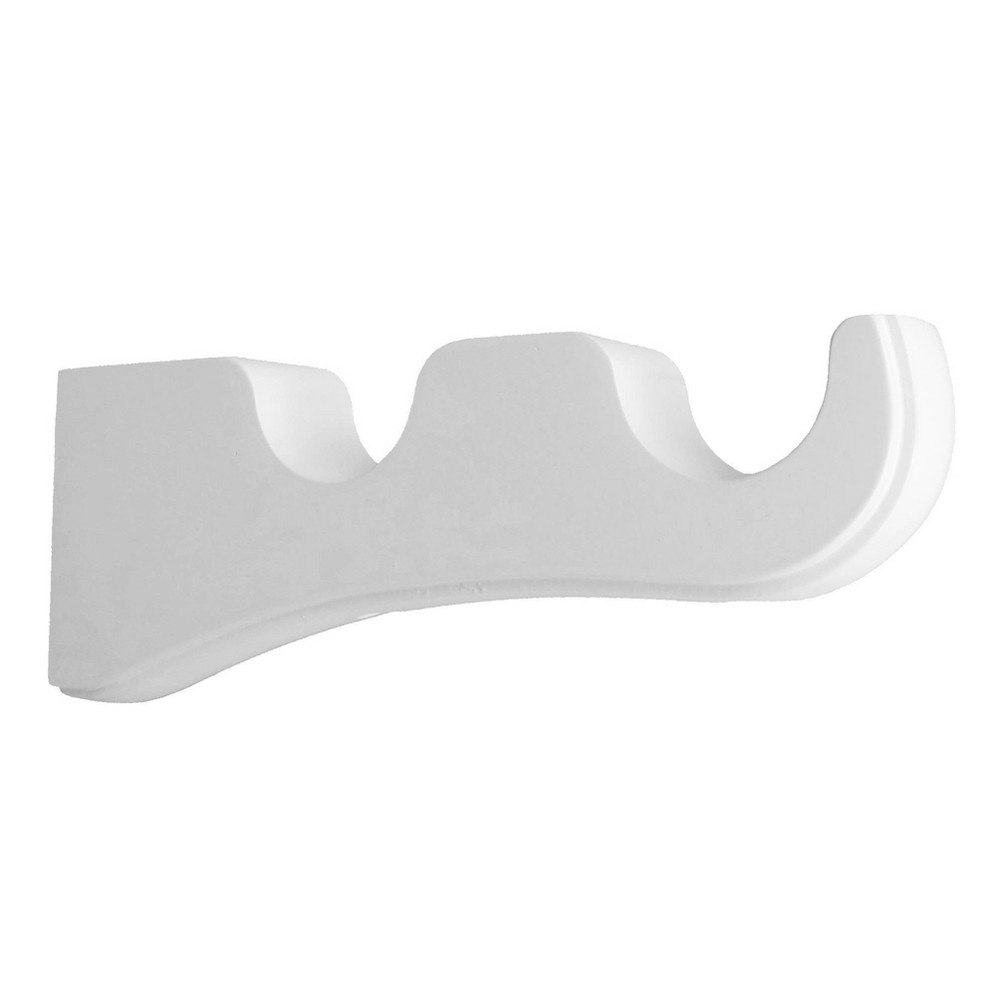 Lumi Home Furnishings 1-3/8" Double Curtain Rod Bracket: $16.79 Lumi Home Furnishings 1-3/8" Double Curtain Rod Bracket: $16.79