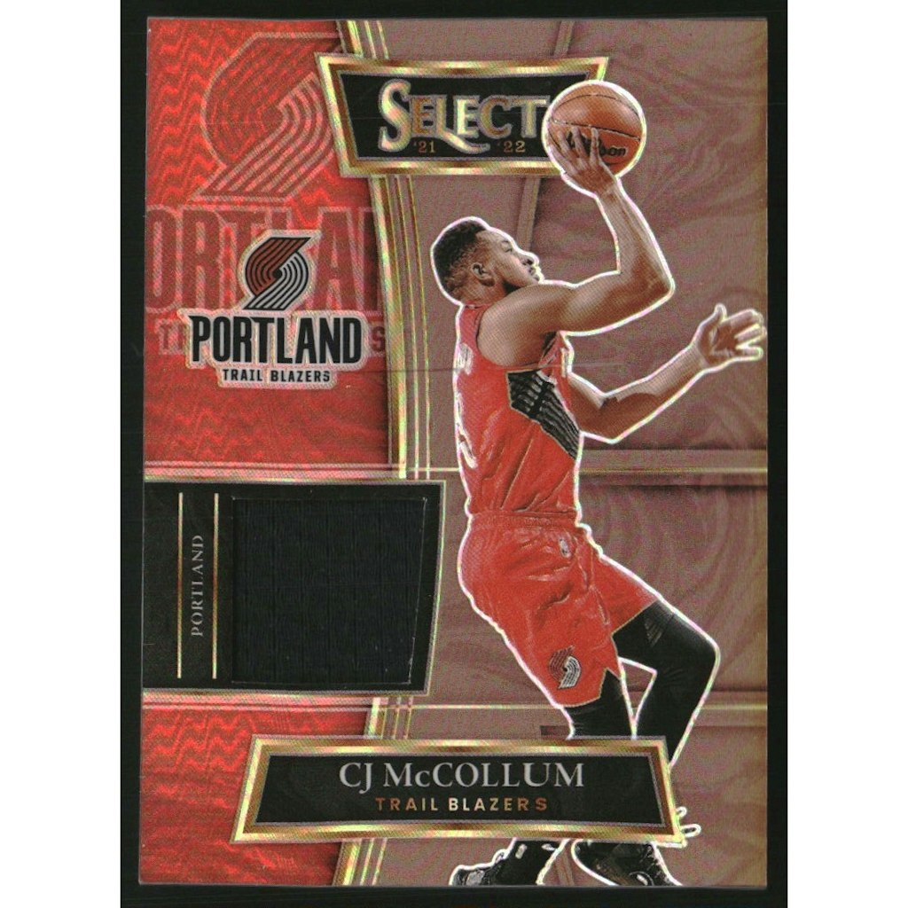 CJ McCollum 2021-22 Select Selective Swatches Copper Prizm Card: $13.50 CJ McCollum 2021-22 Select Selective Swatches Copper Prizm Card: $13.50