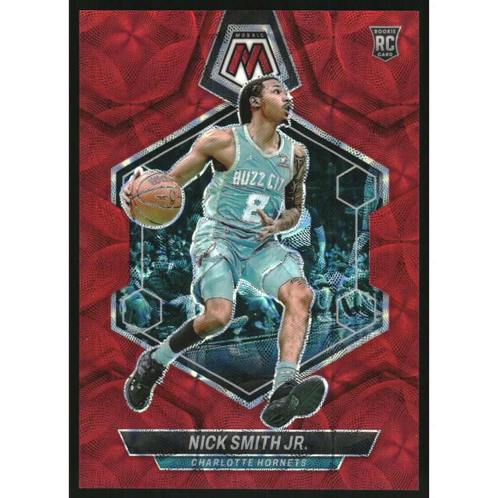 2023-24 Panini Mosaic Nick Smith Jr. Red International Card: $10.80 2023-24 Panini Mosaic Nick Smith Jr. Red International Card: $10.80