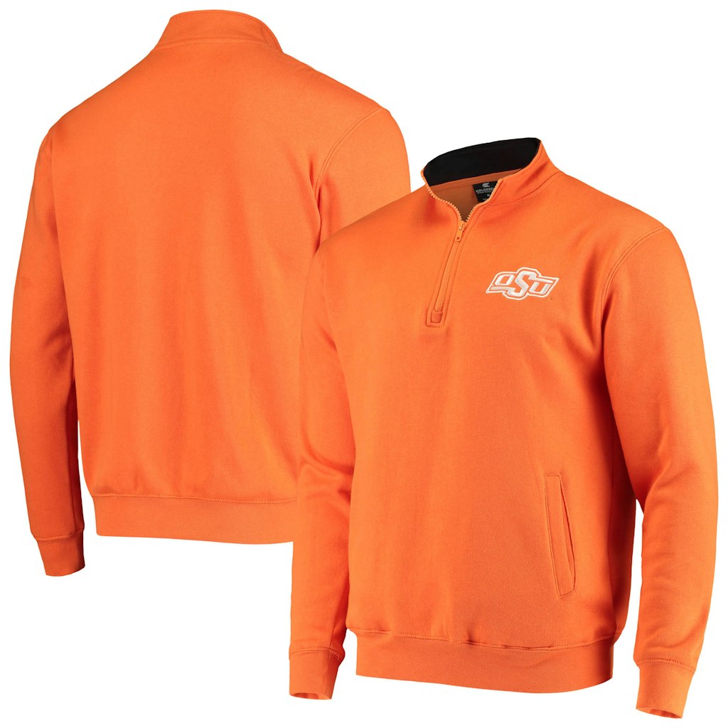 Colosseum Oklahoma State Cowboys Quarter-Zip Jacket: $29.99