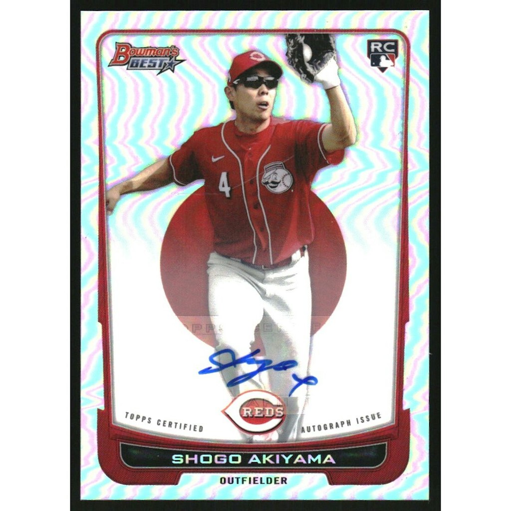 2020 Bowman's Best Shogo Akiyama Decade's Best Autograph Card: $10.80 2020 Bowman's Best Shogo Akiyama Decade's Best Autograph Card: $10.80