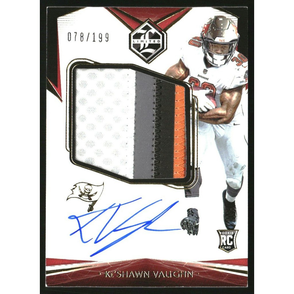 Ke'Shawn Vaughn Limited 2020 Jersey Autograph #178/199: $13.50 Ke'Shawn Vaughn Limited 2020 Jersey Autograph #178/199: $13.50