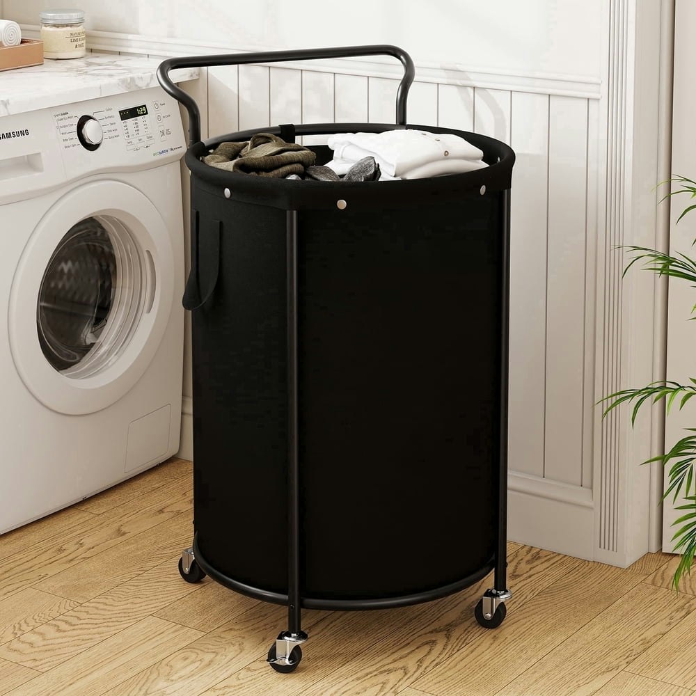 Bgtrend 160L Rolling Laundry Hamper: $35.59 Bgtrend 160L Rolling Laundry Hamper: $35.59