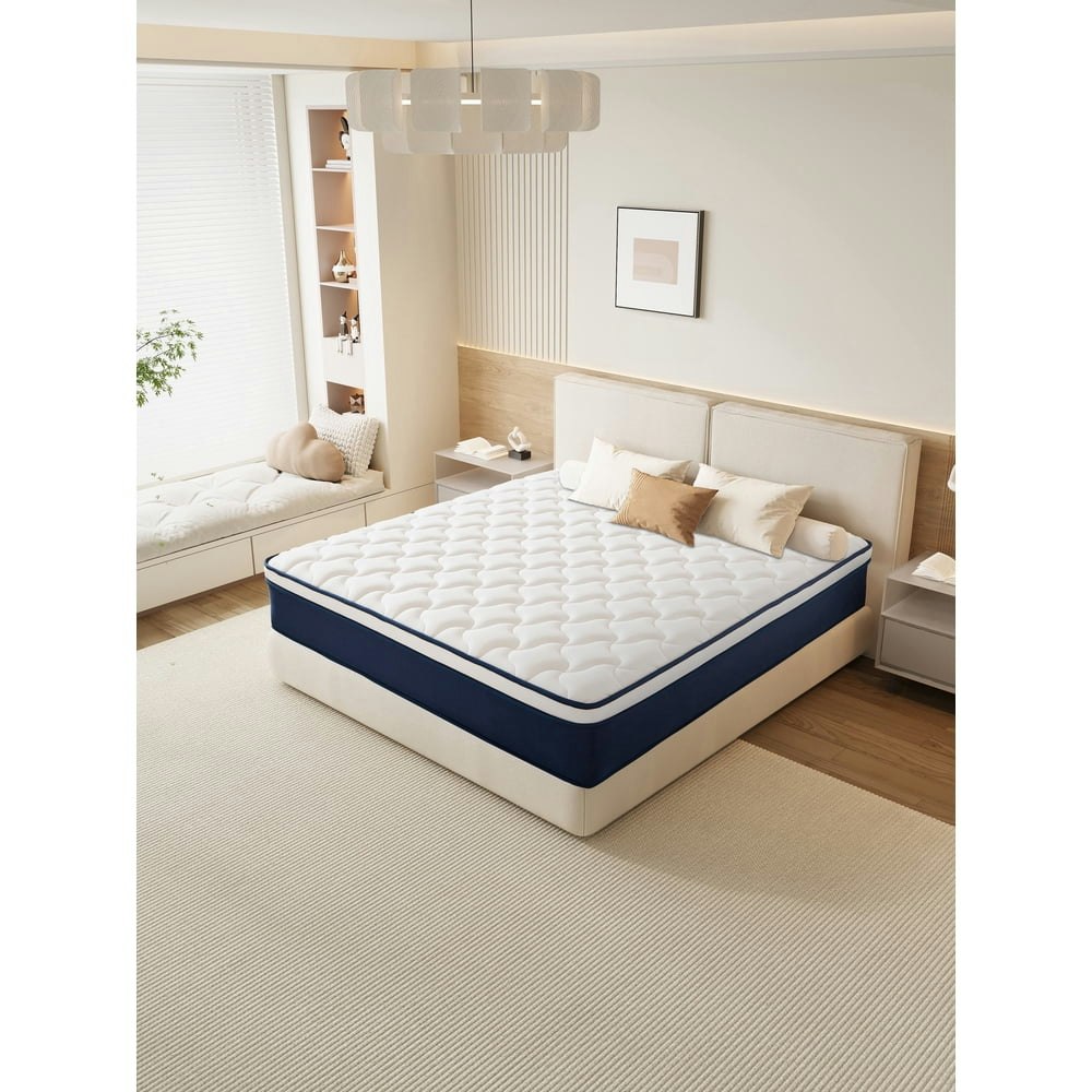 Qofyu 12-inch Queen Hybrid Memory Foam Mattress: $139.99 Qofyu 12-inch Queen Hybrid Memory Foam Mattress: $139.99