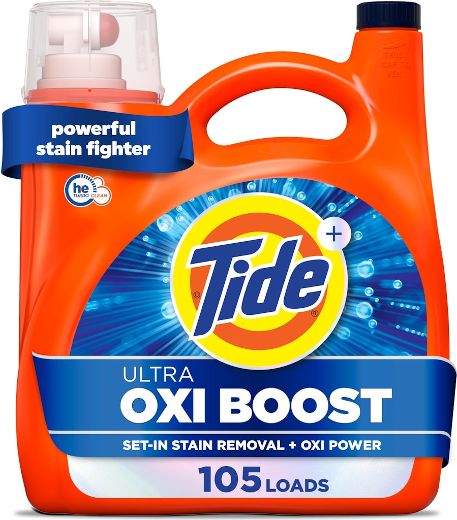 Tide 148-oz. Ultra Oxi Boost Liquid Laundry Detergent: 4 for $56 w/ Sub & Save