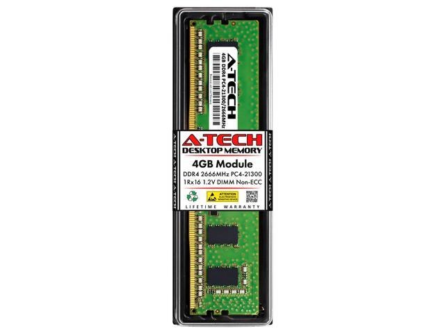 Samsung 4GB DDR4 2666MHz Desktop Memory: $39.92 Samsung 4GB DDR4 2666MHz Desktop Memory: $39.92