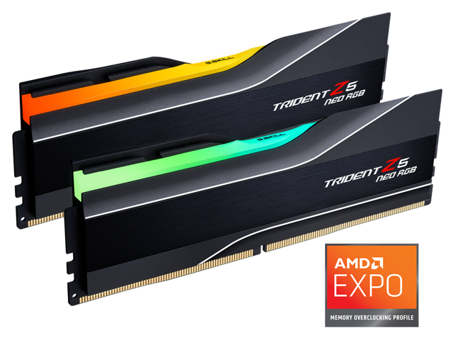 G.Skill Trident Z5 Neo RGB 32GB DDR5 6400MHz Desktop Memory Kit: $699.99