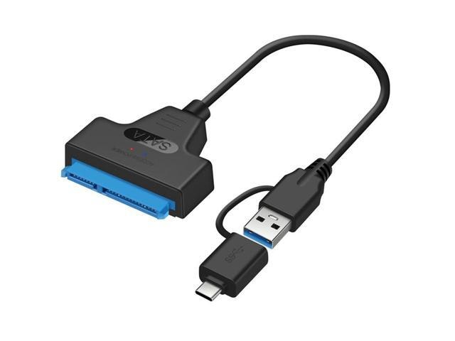 SATA to USB 3.0 and Type C Hard Drive Adapter: $17.12 SATA to USB 3.0 and Type C Hard Drive Adapter: $17.12