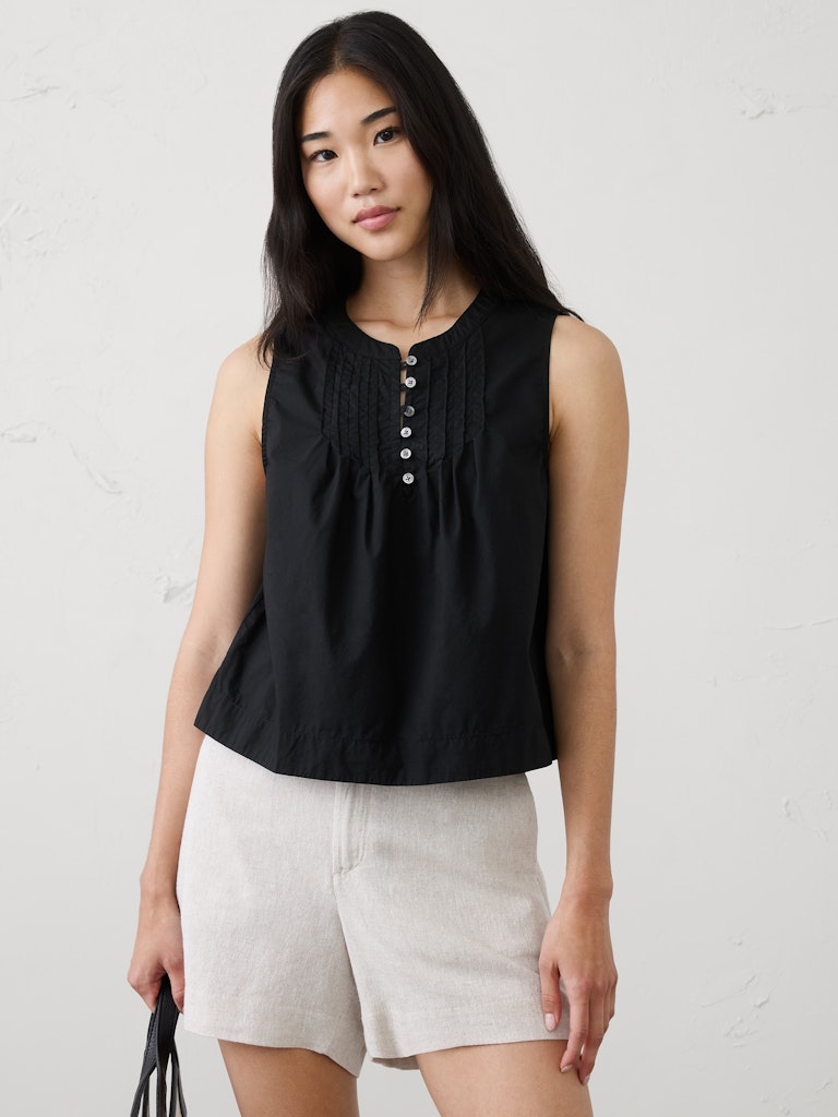Pintuck Top: $37.50