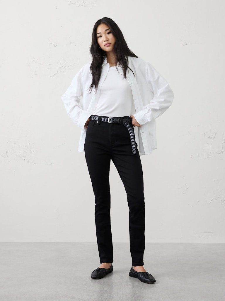 High-Rise Skinny Jeans: $27