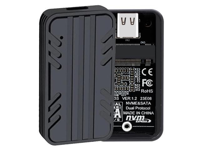 USB 3.1 Dual-Protocol NVMe M.2 SSD Enclosure: $21.37 USB 3.1 Dual-Protocol NVMe M.2 SSD Enclosure: $21.37