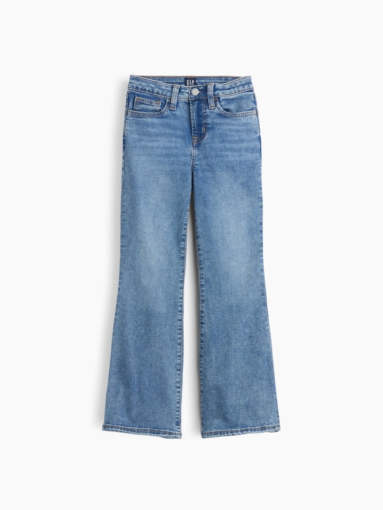Kids High Rise '70s Flare Jeans: $29.99