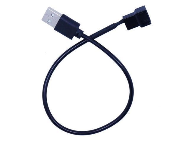 4-Pin Fan to 5V USB Power Adapter Cable 3-Pack: $14.39