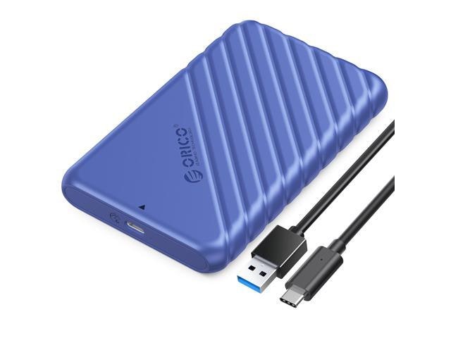 Orico 2.5-inch USB-C to SATA External Hard Drive Enclosure: $10.99