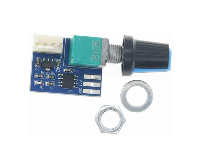 12V 4-Pin PWM Fan Speed Controller: $13.41 12V 4-Pin PWM Fan Speed Controller: $13.41