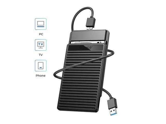 Orico 2.5-inch USB 3.0 SATA Hard Drive Enclosure: $9.59