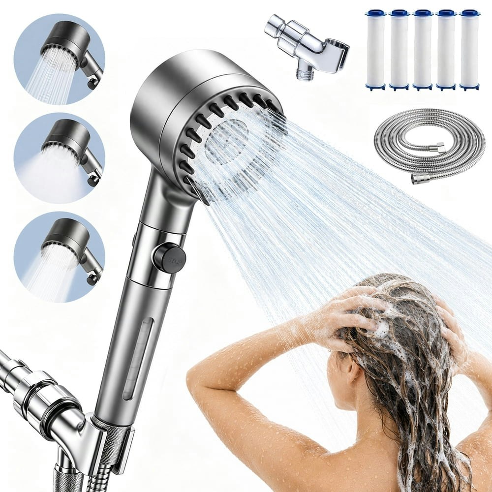 Zowwklly Filtered Handheld Shower Head: $20.42 Zowwklly Filtered Handheld Shower Head: $20.42