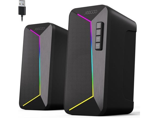 Jeecoo M30 10W RGB Bluetooth Gaming Speakers: $51.97