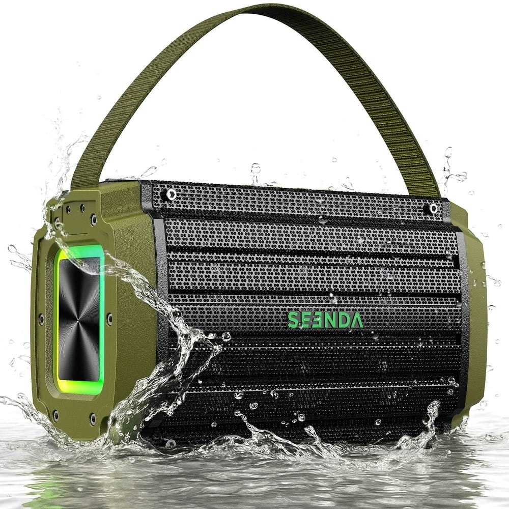 Seenda 80W Portable Bluetooth Speaker: $38 Seenda 80W Portable Bluetooth Speaker: $38