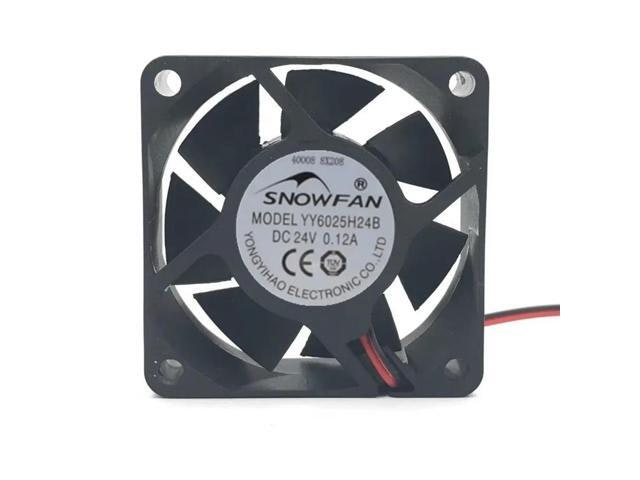 Snowfan YY6025H24B 60mm 24V Cooling Fan: $22.89