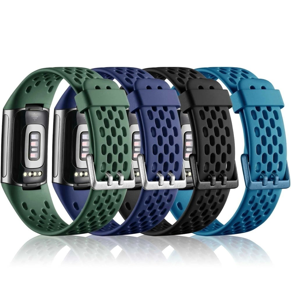 Comvin Breathable Sport Bands for Fitbit Charge 5 and 6 4-Pack: $12.99 Comvin Breathable Sport Bands for Fitbit Charge 5 and 6 4-Pack: $12.99