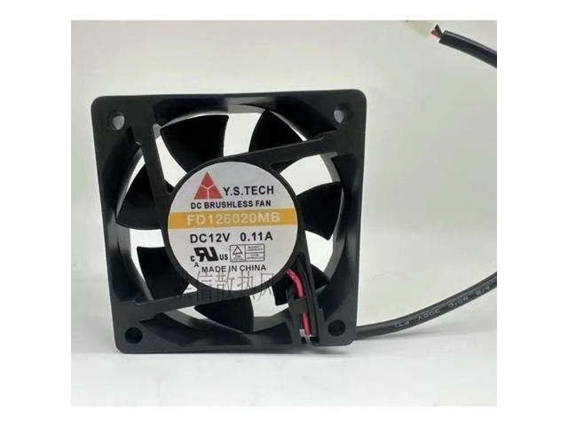 Y.S. Tech FD126020MB 60mm CPU Cooling Fan: $18.82 Y.S. Tech FD126020MB 60mm CPU Cooling Fan: $18.82