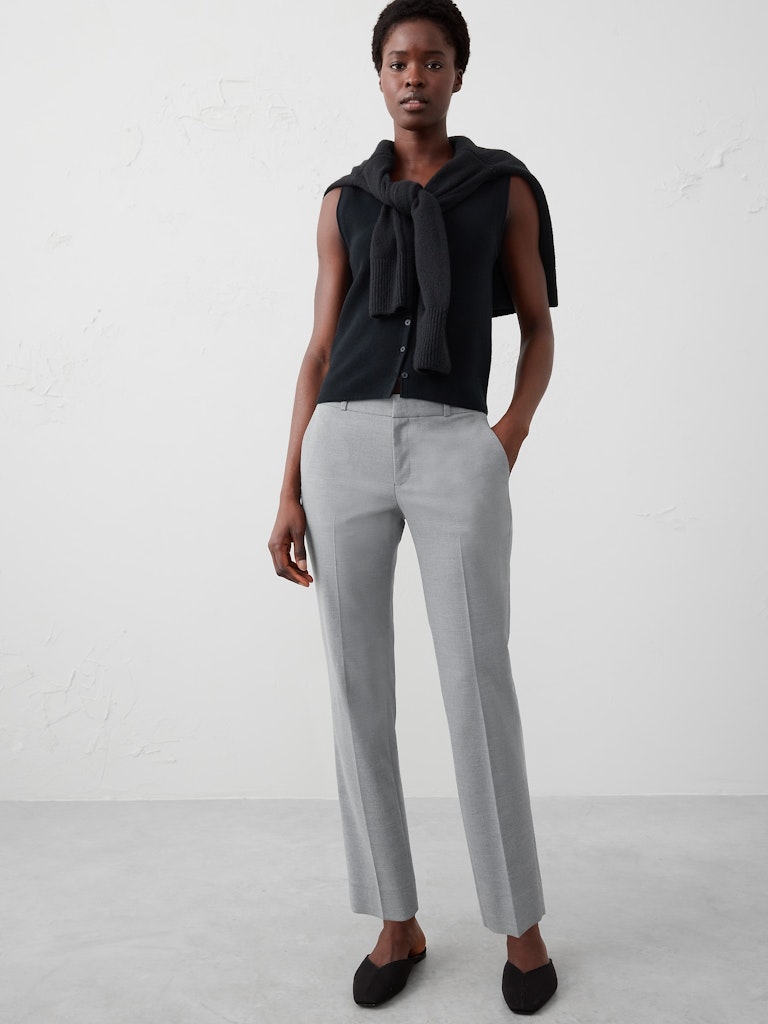 Ryan Curvy Stretch Twill Ankle Pants: $50