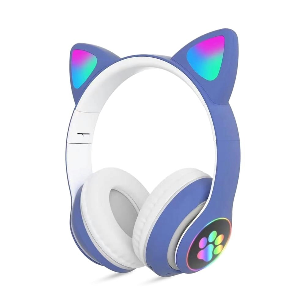 Rirool Wireless Cat Ear Bluetooth Headphones for Kids: $13.99
