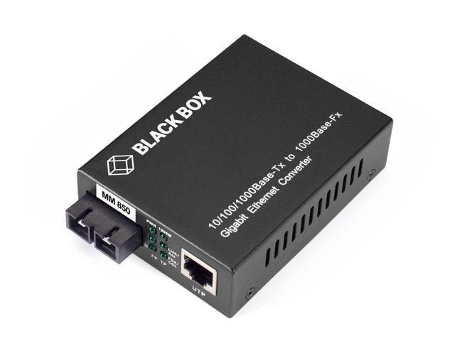Black Box Gigabit Multi-mode Fiber to RJ-45 Media Converter: $96.81