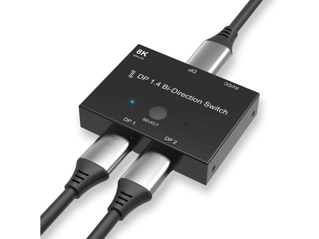 Angusplay Bidirectional DisplayPort 1.4 Switcher: $29.34 Angusplay Bidirectional DisplayPort 1.4 Switcher: $29.34