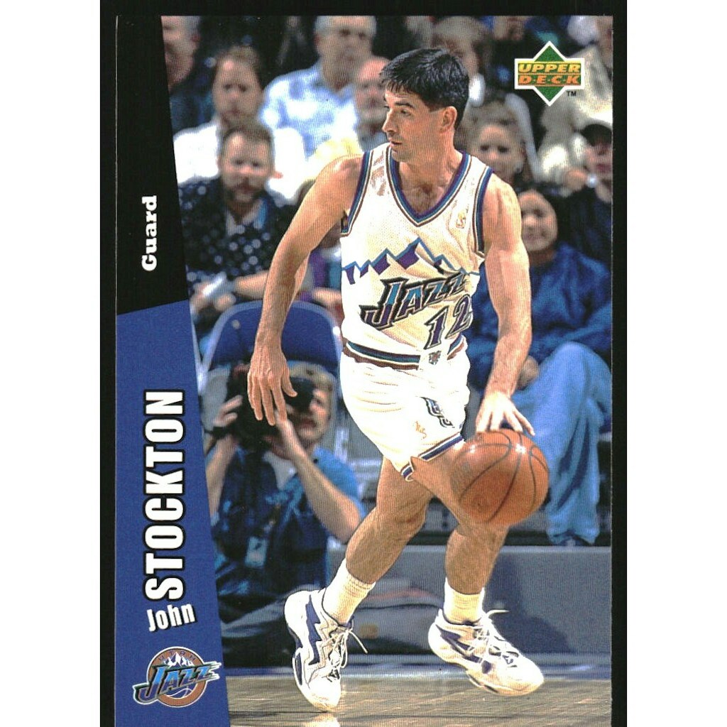 1996-97 Upper Deck Folz Minis John Stockton Trading Card: $15 1996-97 Upper Deck Folz Minis John Stockton Trading Card: $15