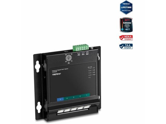Trendnet 5-Port Industrial Gigabit PoE+ Switch: $171.32 Trendnet 5-Port Industrial Gigabit PoE+ Switch: $171.32