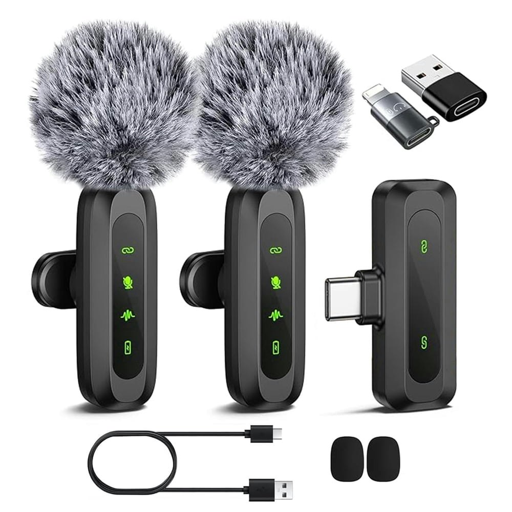 Wireless Lavalier Microphone for iPhone, iPad, and Android: $17.94 Wireless Lavalier Microphone for iPhone, iPad, and Android: $17.94