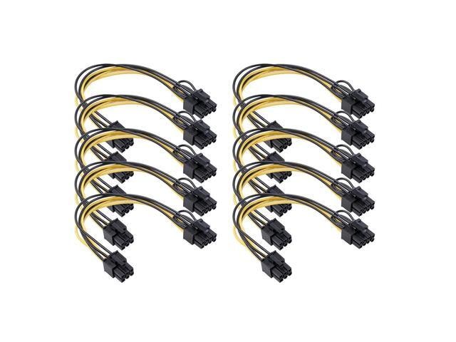 PCIe 6-Pin to 8-Pin Power Adapter Cable 10-Pack: $76.10 PCIe 6-Pin to 8-Pin Power Adapter Cable 10-Pack: $76.10