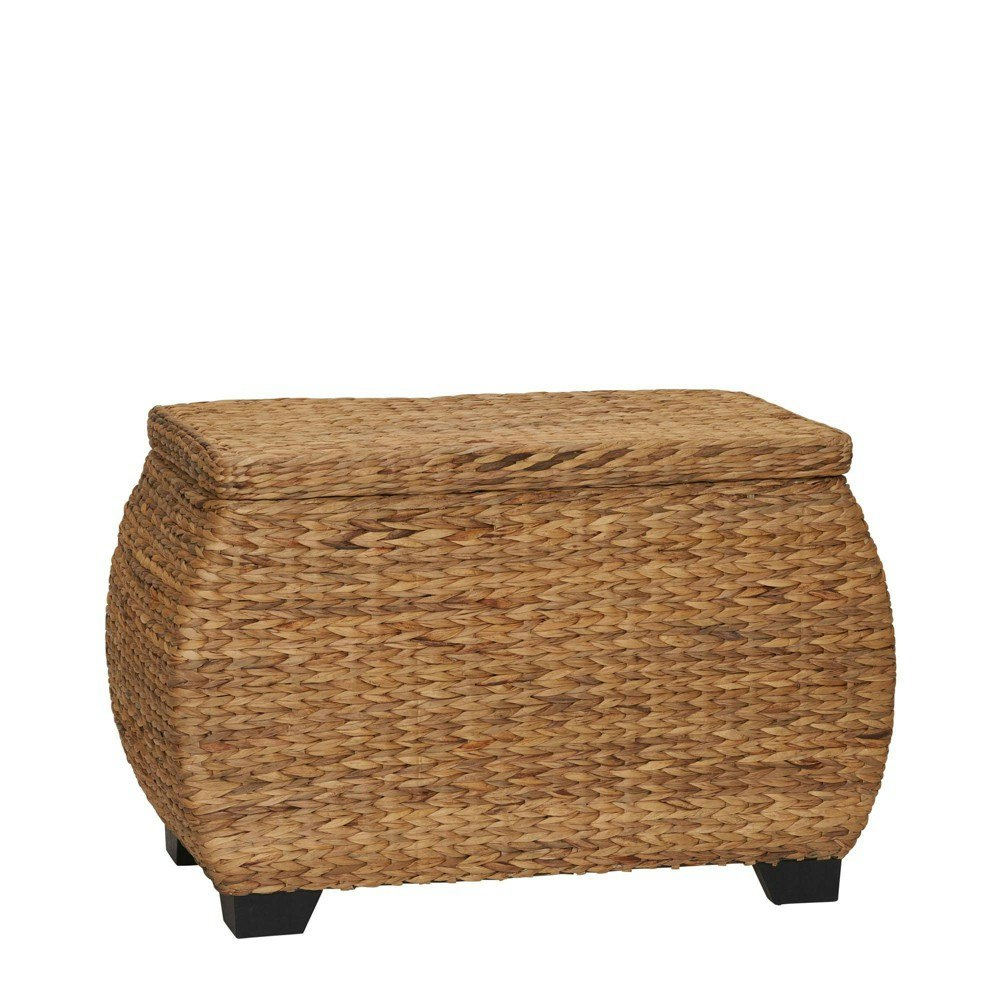 Household Essentials Large Curved Wicker Storage Chest: $202.79 Household Essentials Large Curved Wicker Storage Chest: $202.79