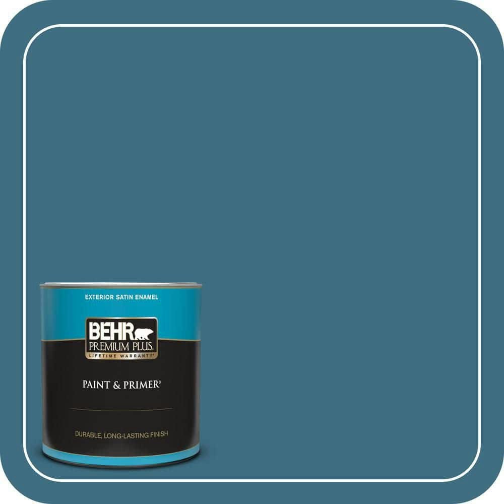 Seven Seas Satin Enamel Exterior Paint & Primer 1-Quart: $24.98 Seven Seas Satin Enamel Exterior Paint & Primer 1-Quart: $24.98
