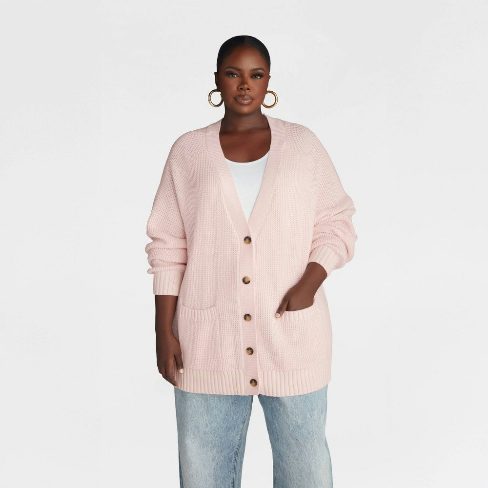 Kahlana The Letterman Cardigan Women's 4X: $36 Kahlana The Letterman Cardigan Women's 4X: $36