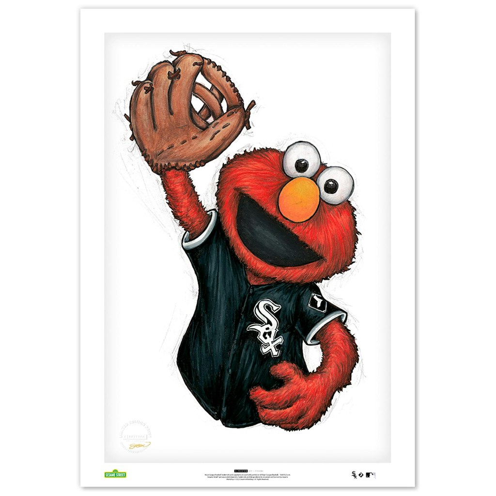 Chicago White Sox 24" x 36" Sesame Street Fine Art Print: $159.99 Chicago White Sox 24" x 36" Sesame Street Fine Art Print: $159.99