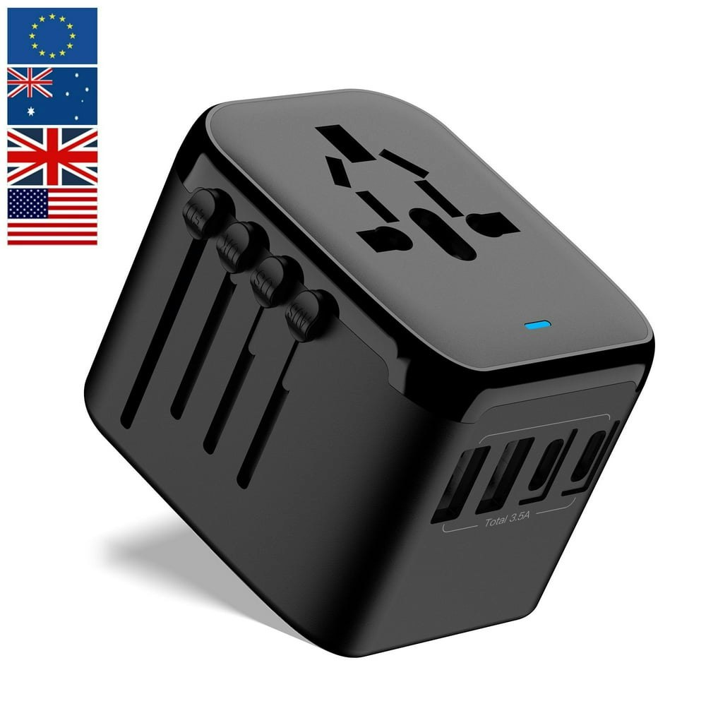 Ogednac Universal International Travel Plug Adapter: $16.99