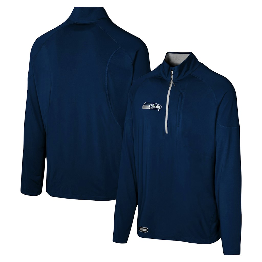 Men's Seattle Seahawks Grind Iron Quarter-Zip Top: $55.99 Men's Seattle Seahawks Grind Iron Quarter-Zip Top: $55.99