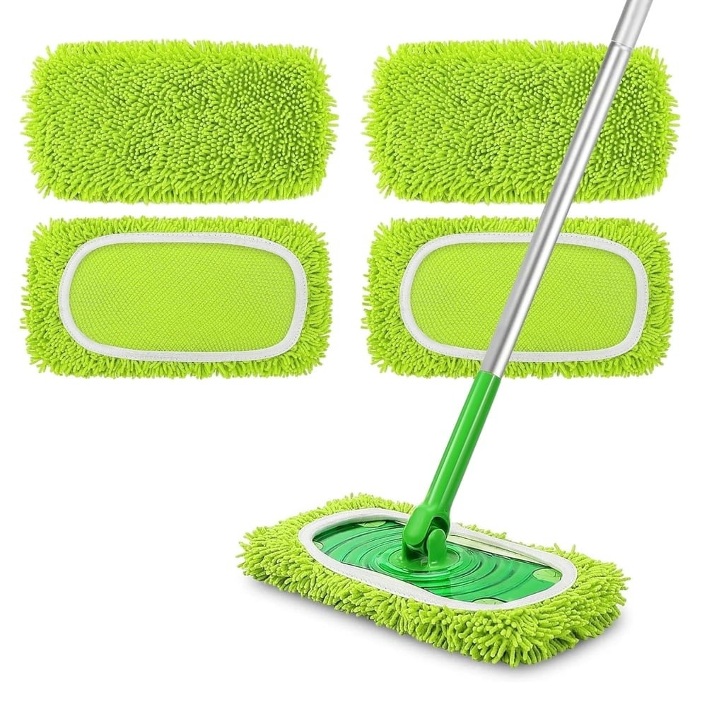 Newe Reusable Microfiber Mop Pads 4-Pack: $14.81 Newe Reusable Microfiber Mop Pads 4-Pack: $14.81
