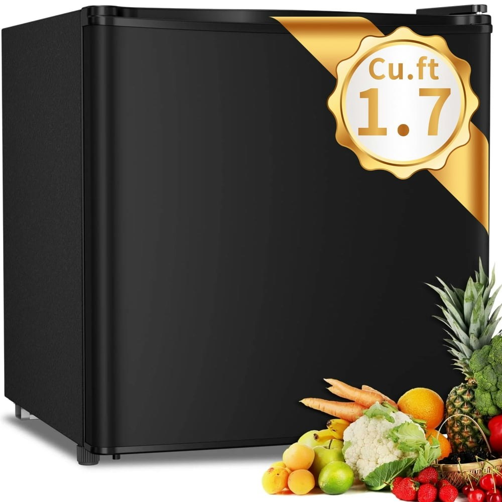 1.7-Cubic Foot Compact Single Door Refrigerator: $70.86 1.7-Cubic Foot Compact Single Door Refrigerator: $70.86