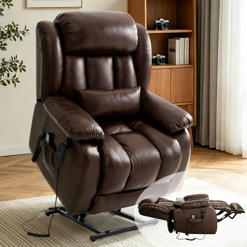 Tekamon Dual Motor Power Lift Recliner with Heat and Massage: $599.90 Tekamon Dual Motor Power Lift Recliner with Heat and Massage: $599.90
