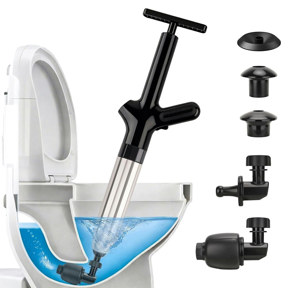 Foukus Heavy Duty Air Pressure Toilet Plunger: $26.99 Foukus Heavy Duty Air Pressure Toilet Plunger: $26.99