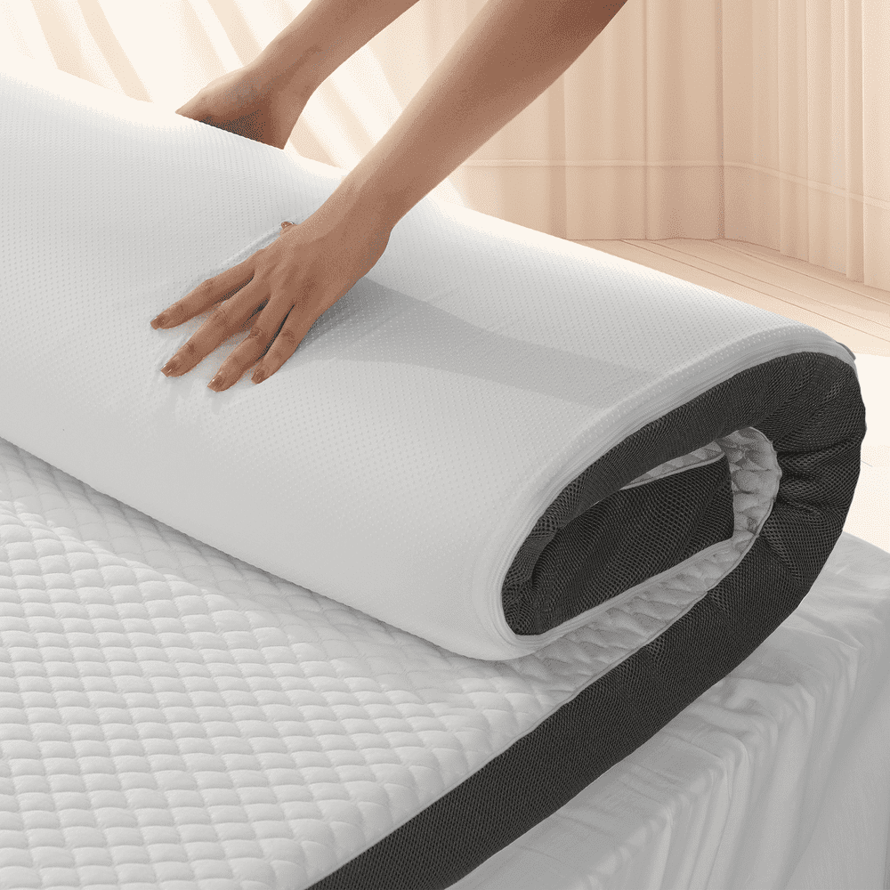 Marnur 3-Inch Gel Memory Foam Queen Mattress Topper: $74.99
