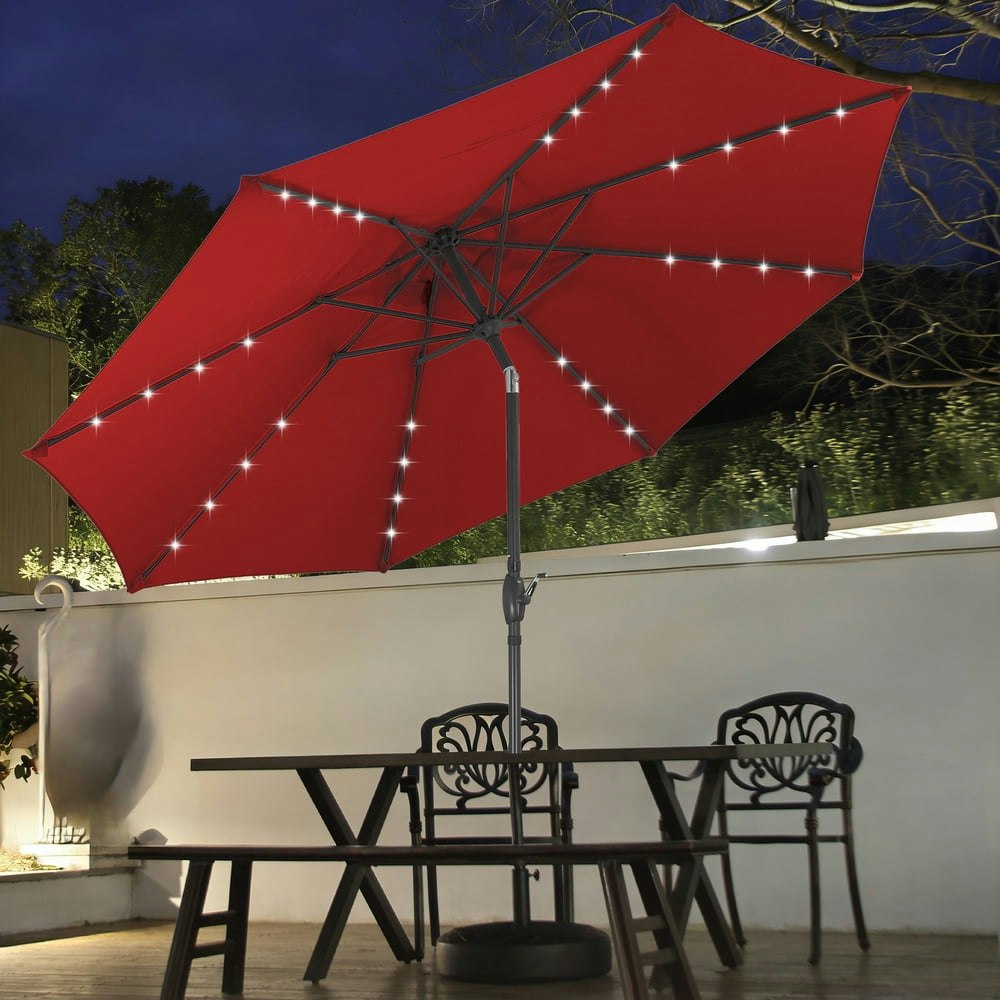 Autlaycil 10-foot Solar LED Patio Umbrella: $74.99 Autlaycil 10-foot Solar LED Patio Umbrella: $74.99