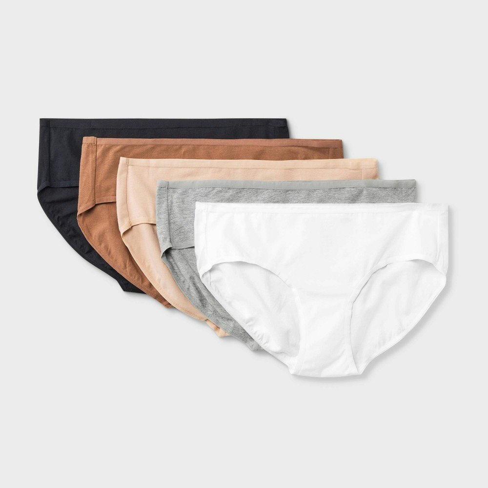 Dealworthy Women's Cotton Blend Hipster Underwear 5-Pack: $8 Dealworthy Women's Cotton Blend Hipster Underwear 5-Pack: $8