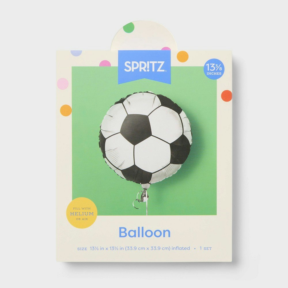 Soccer Ball Foil Balloon: $3 Soccer Ball Foil Balloon: $3