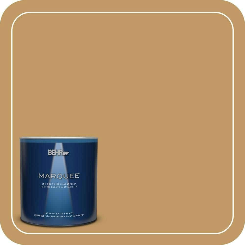 Behr Donegal Tweed Satin Enamel Interior Paint & Primer 1-Quart: $28.98 Behr Donegal Tweed Satin Enamel Interior Paint & Primer 1-Quart: $28.98